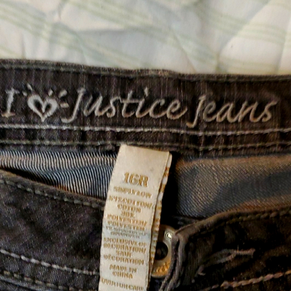 Used Girls Justice Jeans